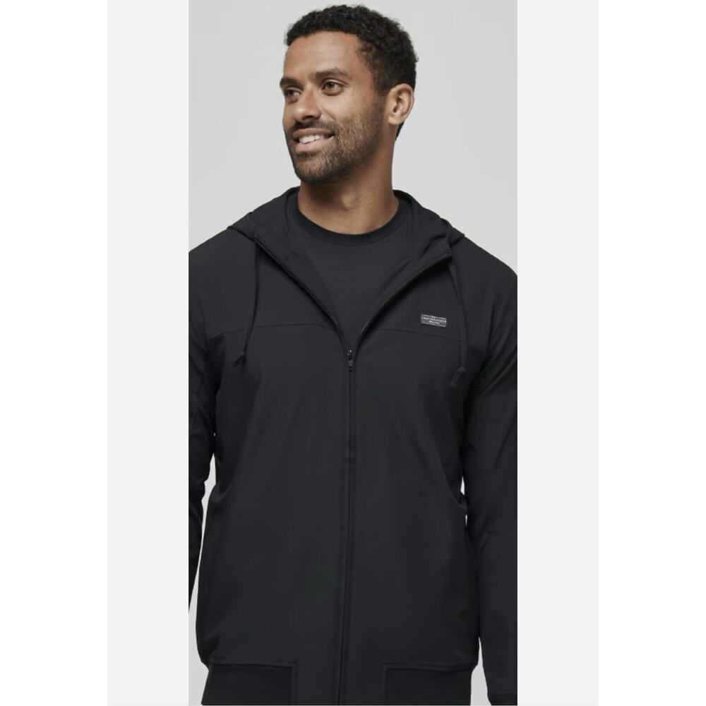 NWT Travis Mathew Heater Series Wanderlust Full Zip Jacket Black Mens XL - Picture 2 of 10